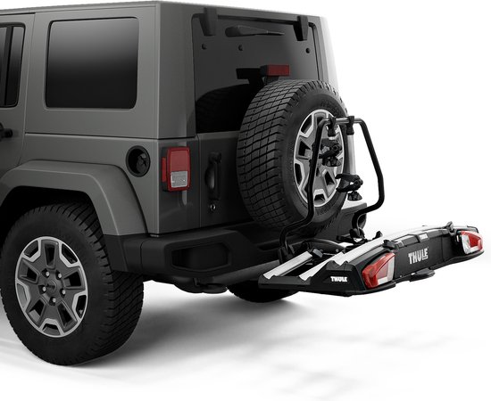 Thule VeloSpace XT 3-Bike Spare Wheel Adapter Fietsendragers Accessoire Black One-Size van Thule — afbeelding 2