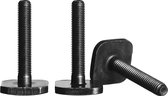 Thule T-track Adapter 889-2 Fietsendragers Accessoire Black One-Size