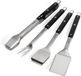 Burnhard BBQ Gereedschap - RVS Grillbestek-Set 4-delig