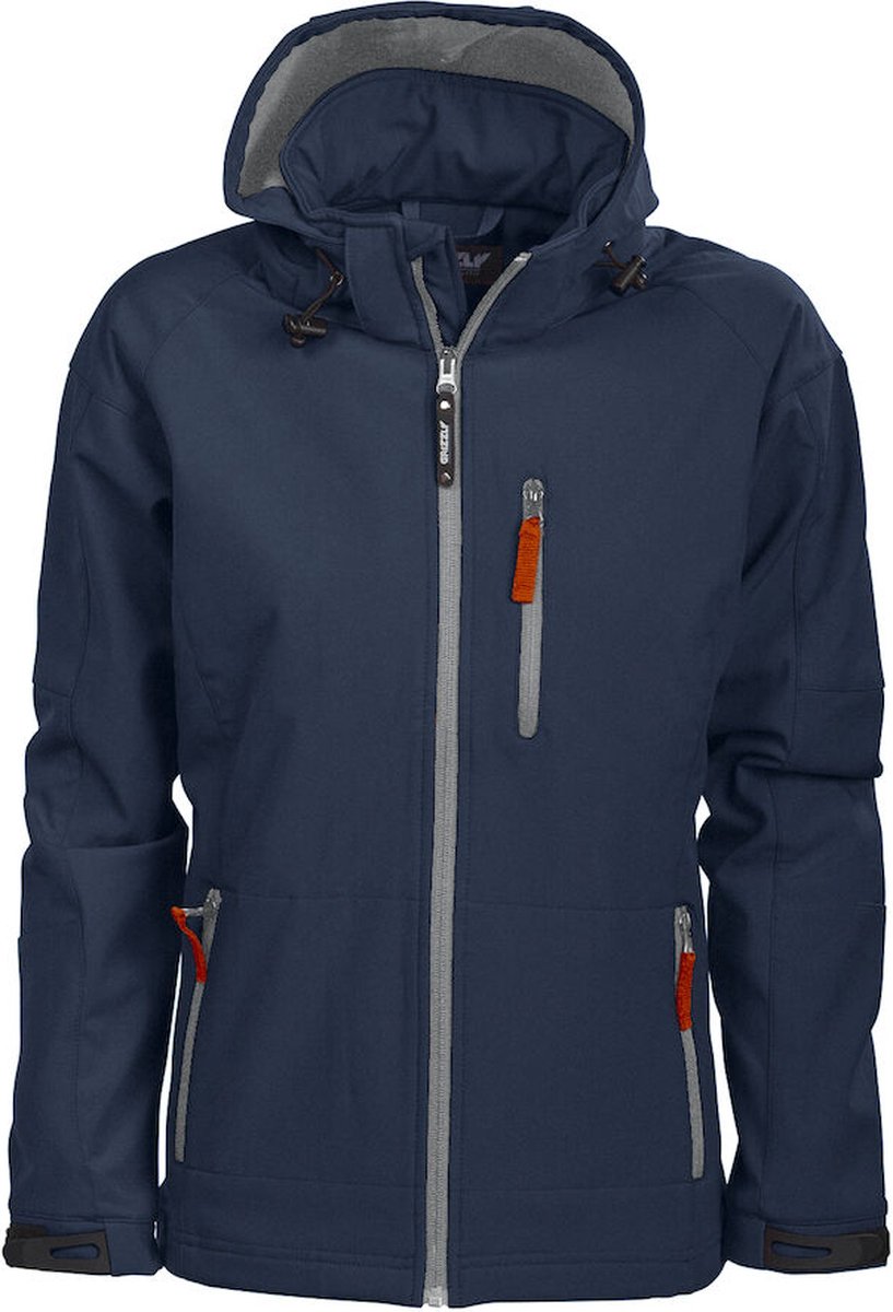 D.A.D SOFTSHELL TULSA LADY 150863 Marine Blauw