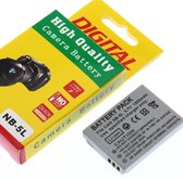 Camera Batterij Accu NB-5L 1200mAh Canon PowerShot