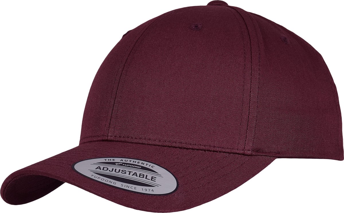Urban Classics - Curved Classic Snapback Pet - Bordeaux rood