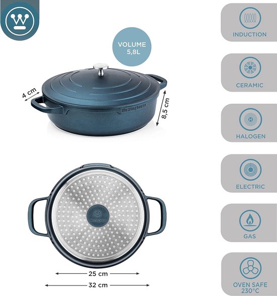 Braadpan Gietijzer | Grote Formaten - Kookwinkel Kitchen&More Braadpan Gietijzer | Grote Formaten - Kookwinkel Kitchen&More