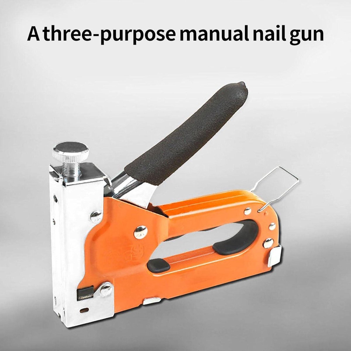 Zeer sterke handnietmachine - 600 nagels set voor doe-het-zelf houten bekleding decoratie thumbnail 2