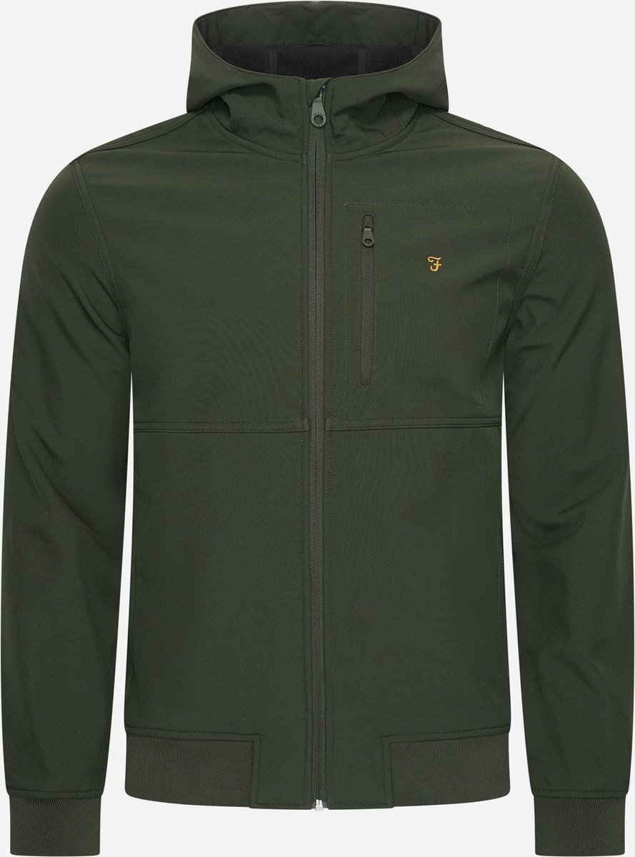 Farah Rudd softshell jacket - evergreen
