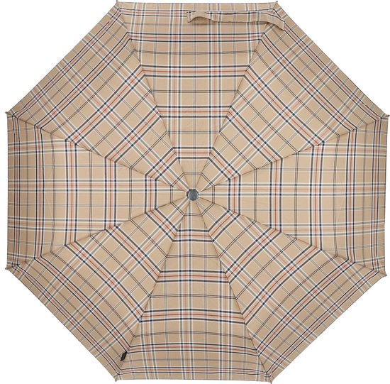 Knirps Parapluie T.200 Medium Duomatic Check Beige