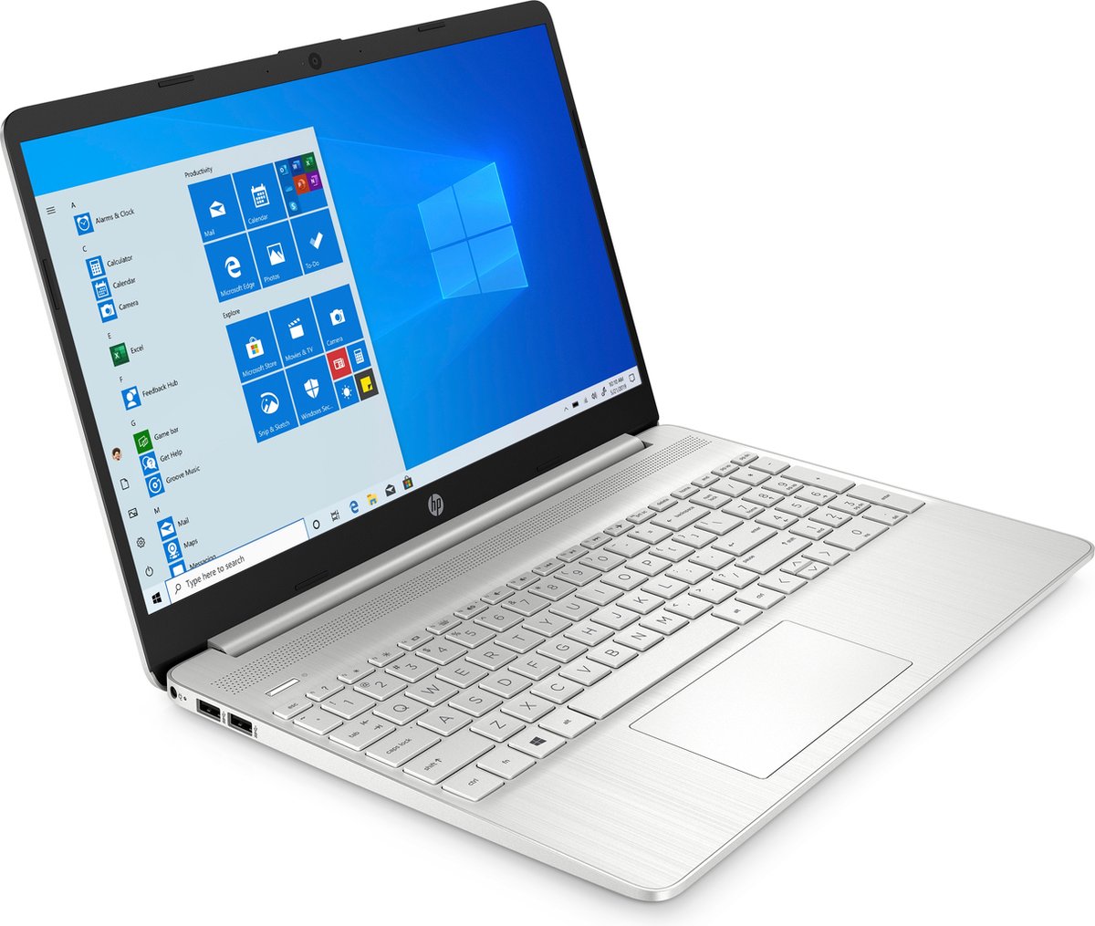 HP 15s-eq2295nd AMD Ryzen™ 5 5500U Laptop 39,6 cm (15.6") Full HD 16 GB DDR4-SDRAM 512 GB SSD Wi-Fi 6 (802.11ax) Windows 11 Home Zilver thumbnail 5