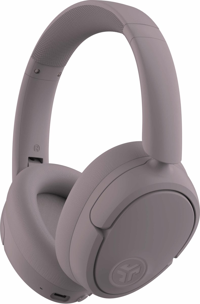 Afbeelding 2 van JLAB Jbuds LUX ANC Koptelefoon Draadloos - Noise Cancelling Hoofdtelefoon – 70 Uur Speeltijd – Be Aware Audio – Bluetooth Multipoint – Aanpasbare Equalizer Instellingen – Inklapbaar Design Met Zachte Oorkussens - Mauve