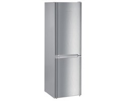 Liebherr - CUele 3331 001 26 - Koel-vriescombinatie - Vrijstaand - 296 L - E - Zilver