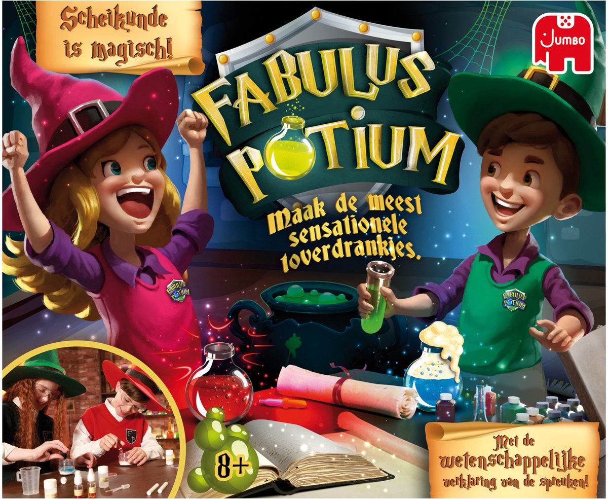Jumbo - Fabulus Potium - Experimenten voor kinderen vanaf 8 jaar - Scheikunde set - Educatief speelgoed — afbeelding 8