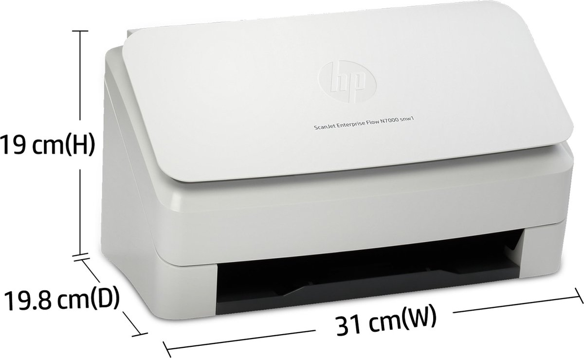 Scanner HP 6FW10A#B19 Blanc 75 Ppm