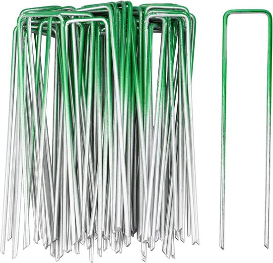 40 Pices Piquets De Fixation Avec Rondelles, Piquets De Jardin En Forme