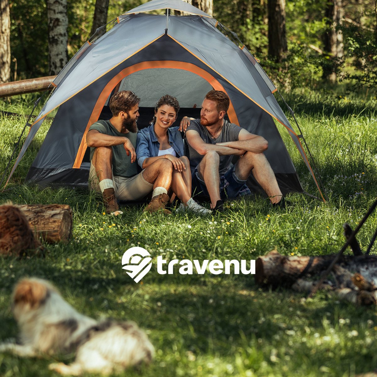 Travenu Pop Up Camping Tent - Waterdicht en Ventilerend Muggengaas - Automatische Koepeltent - Kampeertent voor 2 Personen - 230x190x140 cm – foto 7