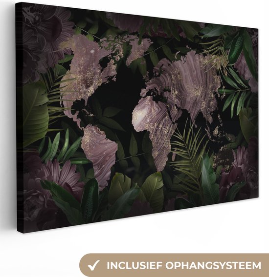 CREATCABIN 4 stuks eucalyptus botanische muurkunst tropische plant