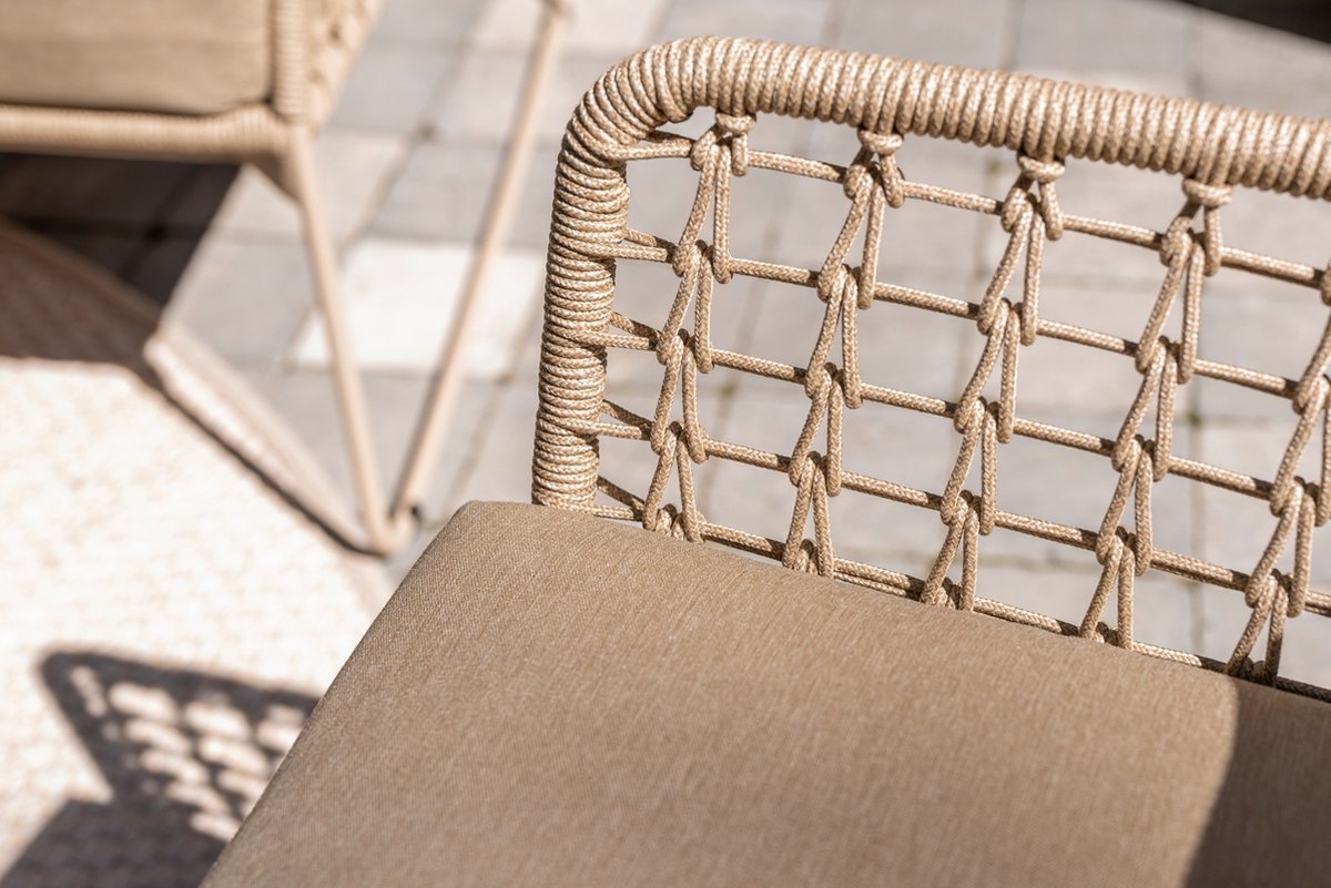 Taste by 4 Seasons Albano dining garden chair - latte