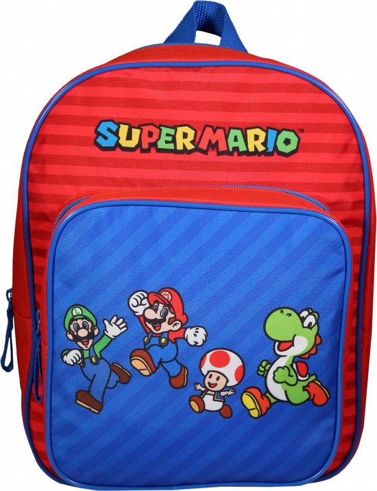Schooltas met hartjes - BLAUW - Kiabi - 32.00