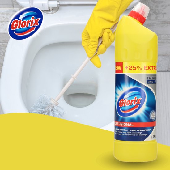 Glorix Bleek Original 750ML - 8 Stuks - Voordeelverpakking