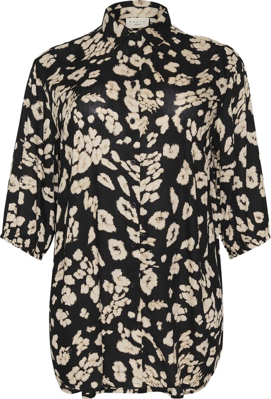 Kaffe Curve KCsonna Shirt Dames Blouse - Maat 46