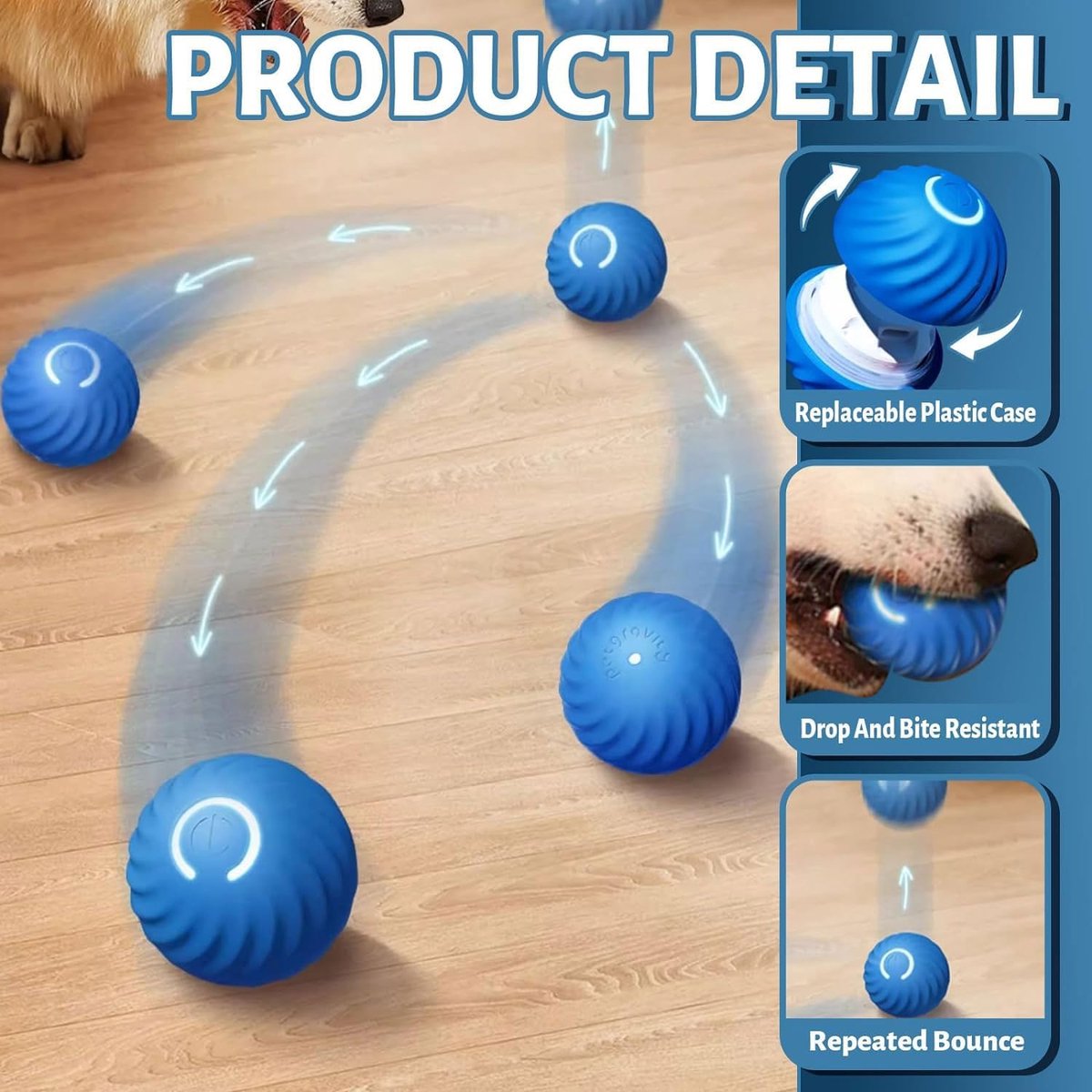 Interaktiver elektrischer Ball für Hunde