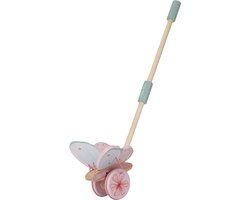 foto van Little Dutch Duwstok Vlinder - Fairy Garden FSC