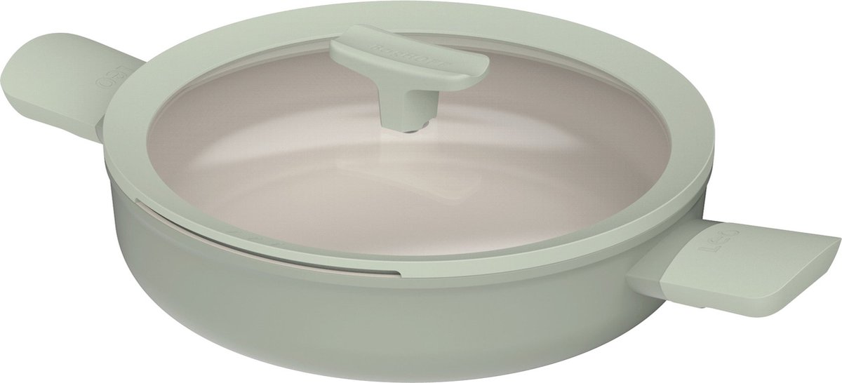 BerghoFF Leo gerecycled braadpan antikleef - 26cm balance Sage