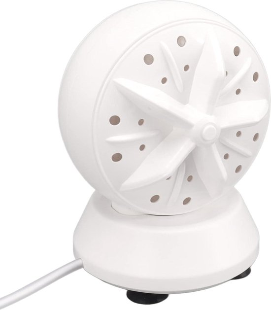 Mini Machine à Laver Portable avec Double Turbine - Nettoyage Efficace avec 4 Modes - Lavabo à Seau Lavabo à Main - Mini Machine à Laver