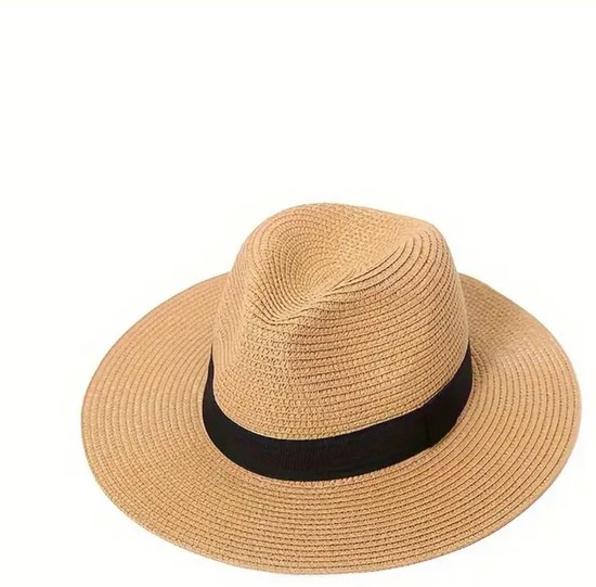 Relaxdays 10 X Strohoed One Size, Zonnehoed Gemaakt Van Stro In De Tuin Zomerhoed Strand