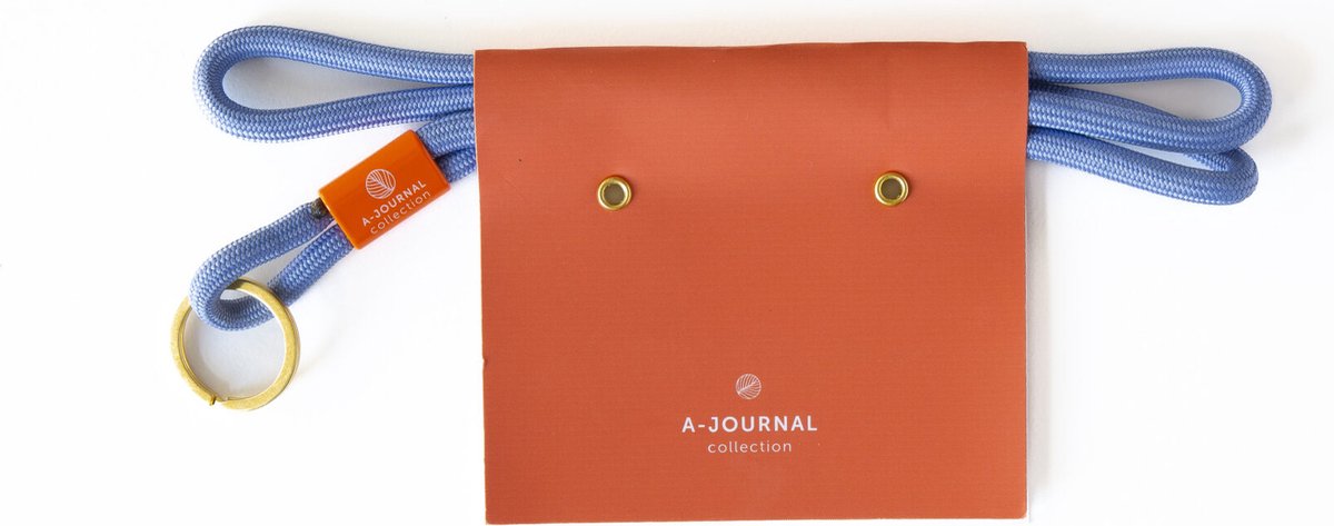 A-Journal - Keycord - 45 cm - Roze