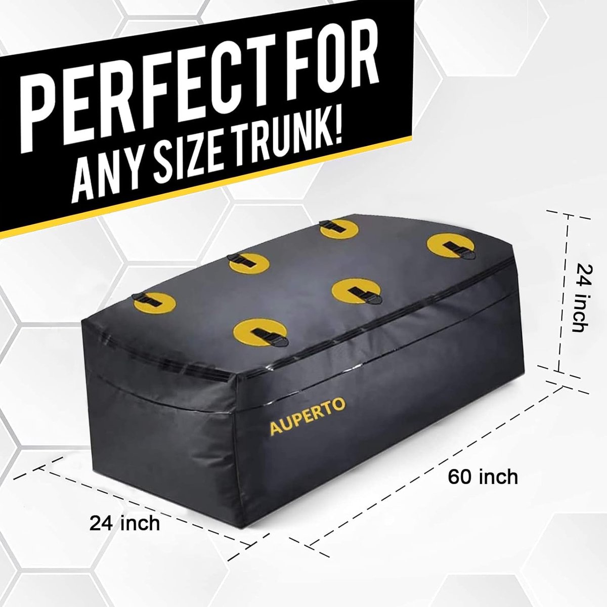 GADLANE Autodaktas - 15 Kubieke Voet (400L) Waterdichte Dakboxen voor