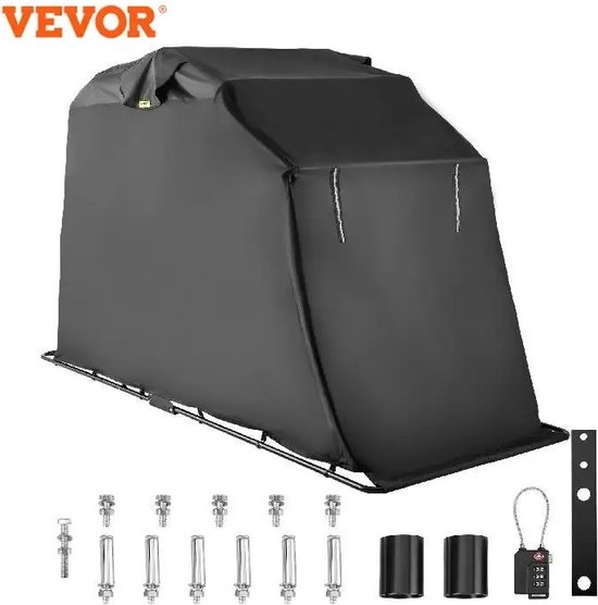 Favoto Autohoes Autoafdekking Full Car Cover Stofdicht Waterdicht Autohoes Autohoes voor 435-470 cm Sedan 465 cm x 190 cm x 150 cm 2,8 kg Zilver