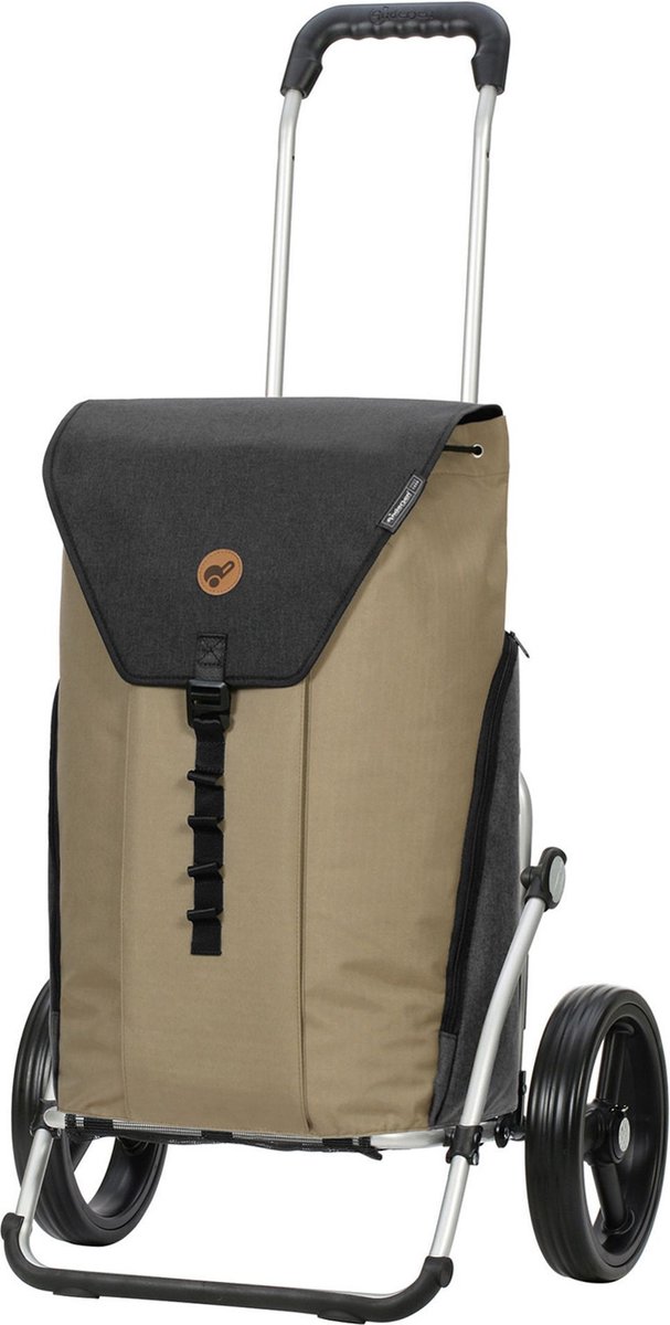 Andersen SHOPPER MANUFAKTUR Boodschappentrolley Royal Shopper Ture 50L Beige 107cm