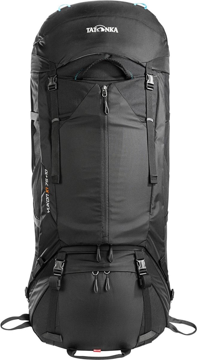 TATONKA Trekkingrugzak Rugzak Yukon X1 75+10 75L Black Zwart