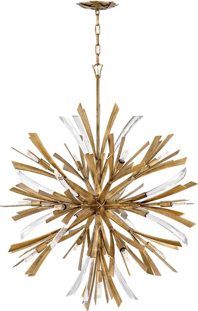 Hinkley/ Fredrick Ramond LED Hanglamp Vida | 13X E14 Max 40W | Dimbaar | Burnished Gold