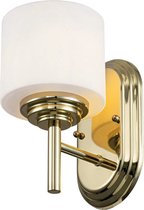 Feiss LED Badkamerarmatuur Malibu | 3W 3000K 300Lm 830 | IP44 | Dimbaar | Polished Brass