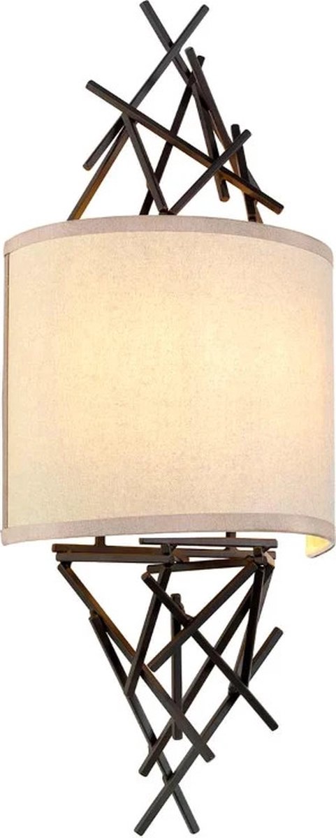 Elstead Lighting LED Wandlamp Taiko | 2X E14 Max 40W | Olde Bronze
