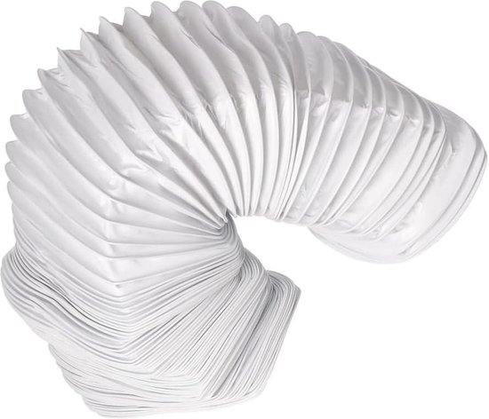150mm Flexibele Luchtslang voor Afzuigkap, Airconditioning, Afzuigkap, Wasdroger - 3m Uitlaatslang - Ventilatiekanalen - PVC