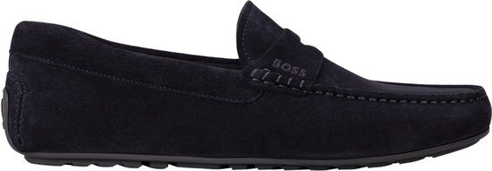Boss Noel mocc Mocassins Instappers Heren Blauw Maat 42 bol