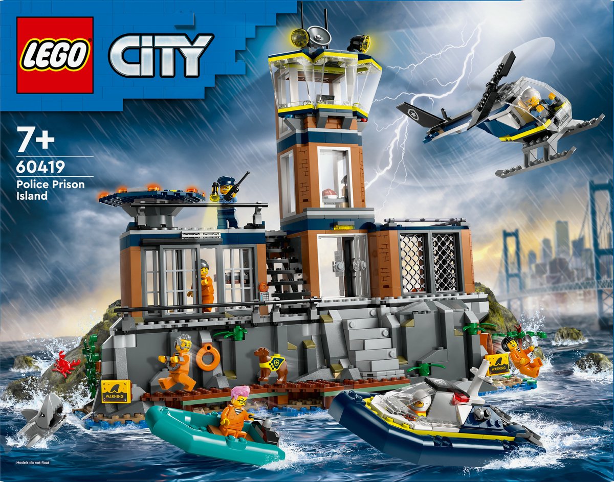LEGO City Politiegevangeniseiland - 60419 — afbeelding 24
