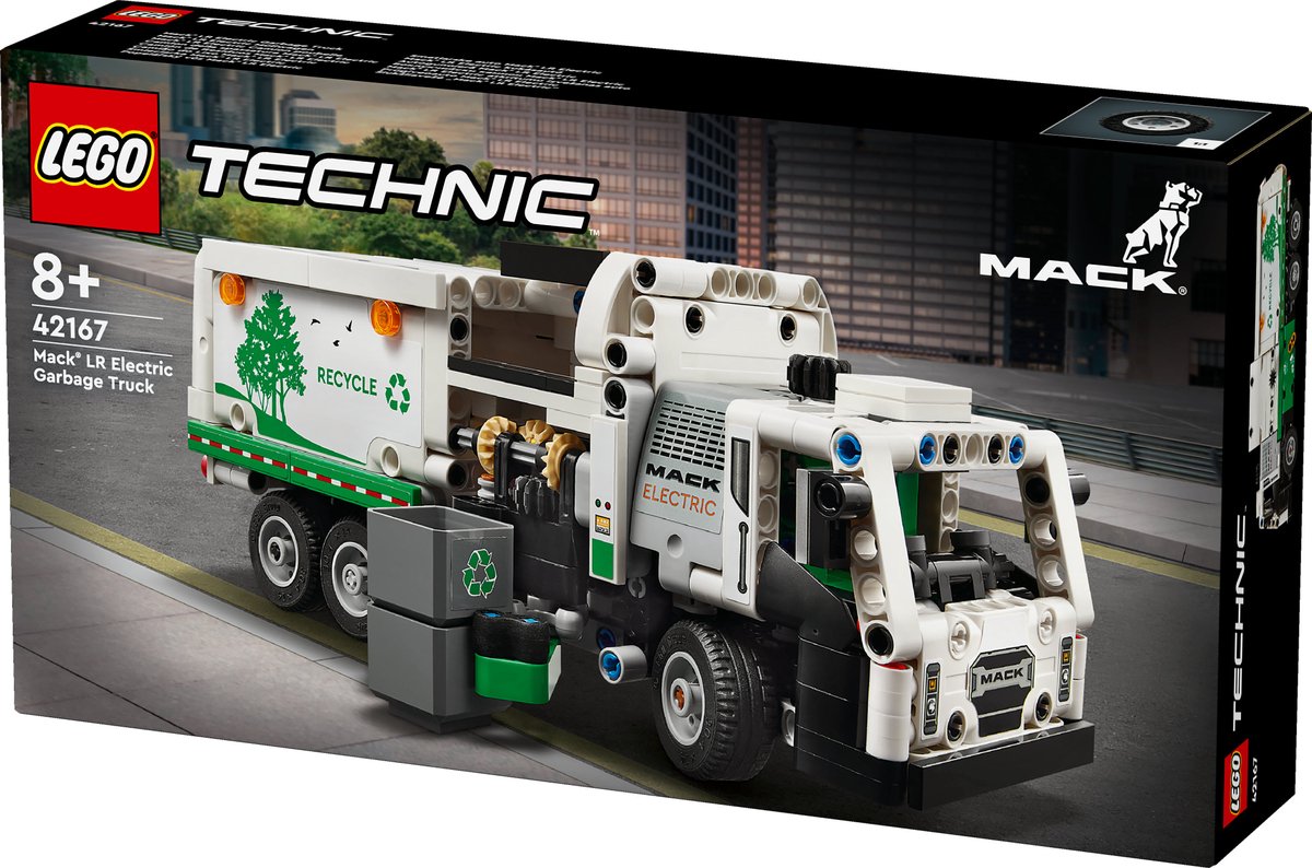 LEGO Technic Mack LR Electric vuilniswagen - 42167 — afbeelding 17