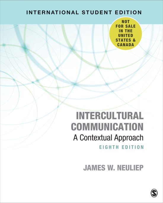 Intercultural Communication - International Student Edition - cover