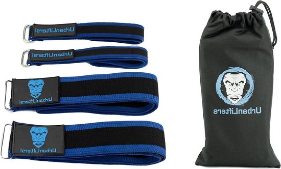 Bloedstroombeperkingsbanden voor biceps bilspieren quadspieren (X4 Pack)