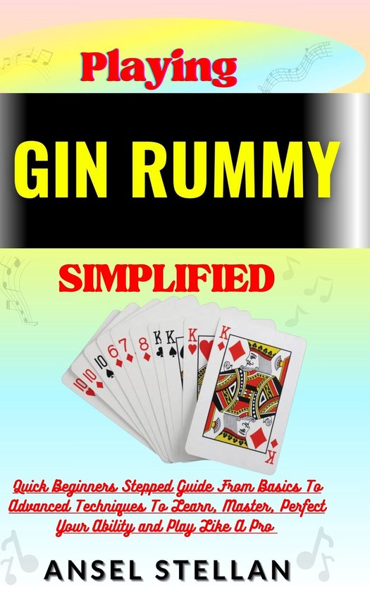 Playing GIN RUMMY Simplified - cover