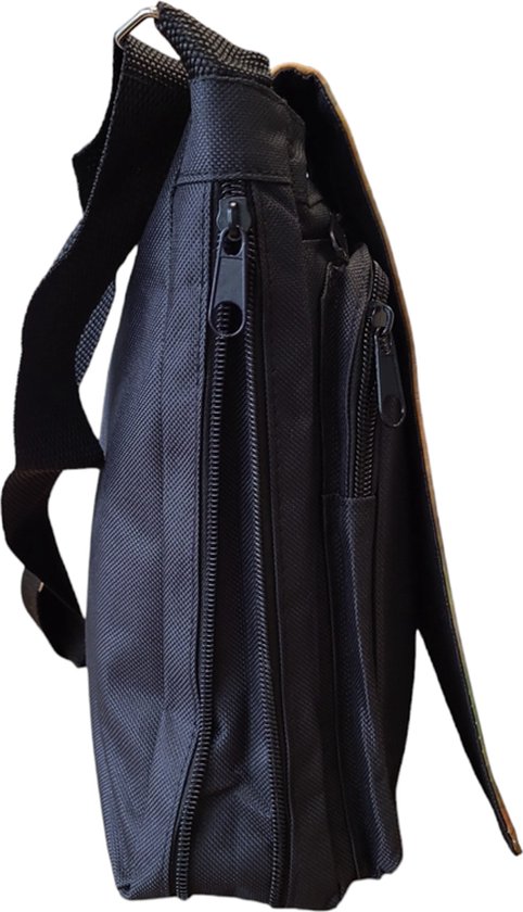 Yin Yang Wolf Mates Messenger Bag Small