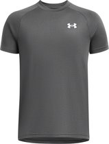 Under Armour UA Tech 2.0 SS Unisex Sportshirt - Grijs - Wit