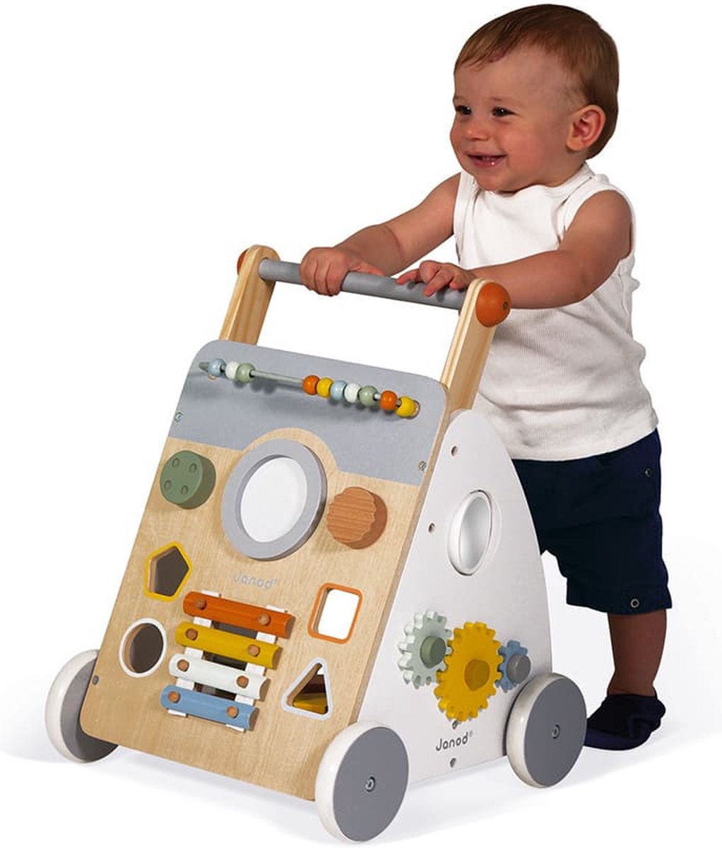 Janod - Sweet Cocoon - Multi-activiteiten loopwagen — afbeelding 7