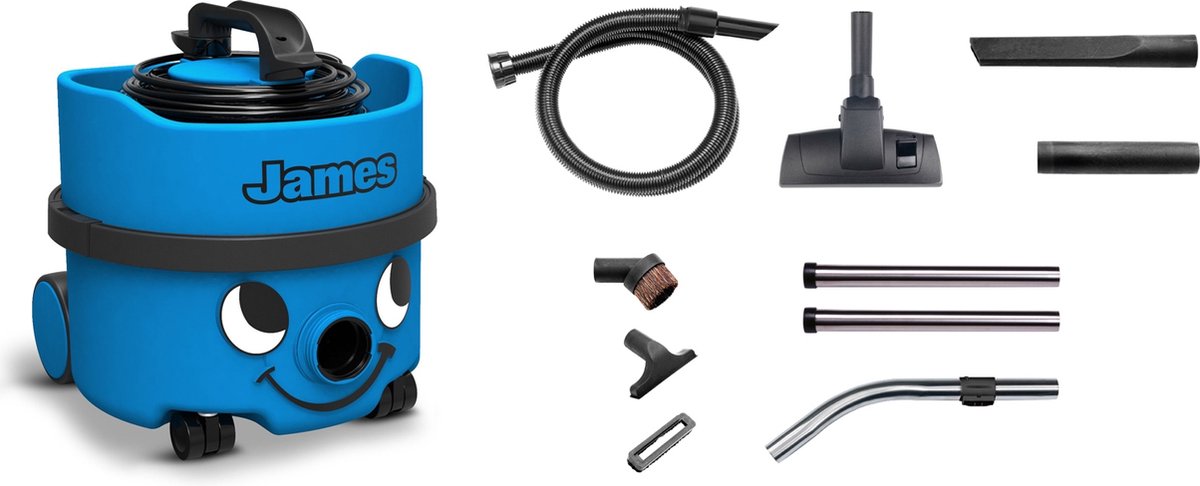 Numatic James JVP187-11 - Stofzuiger met zak - Sky Blue — afbeelding 6