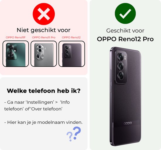 Coque pour OPPO Reno 12 Pro Coque Siliconen Anti-Chocs avec Protecteur d'écran - Coque pour OPPO Reno 12 Pro Coque Antichoc - Transparent
