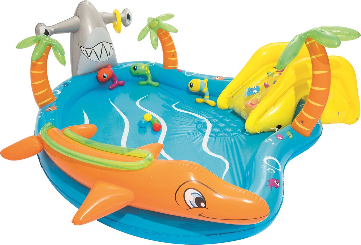 Bestway Speelzwembad Zeedieren - 280x257x87cm — afbeelding 20