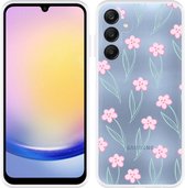 Cazy Coque adaptée au Samsung Galaxy A25 Fleurs Roses