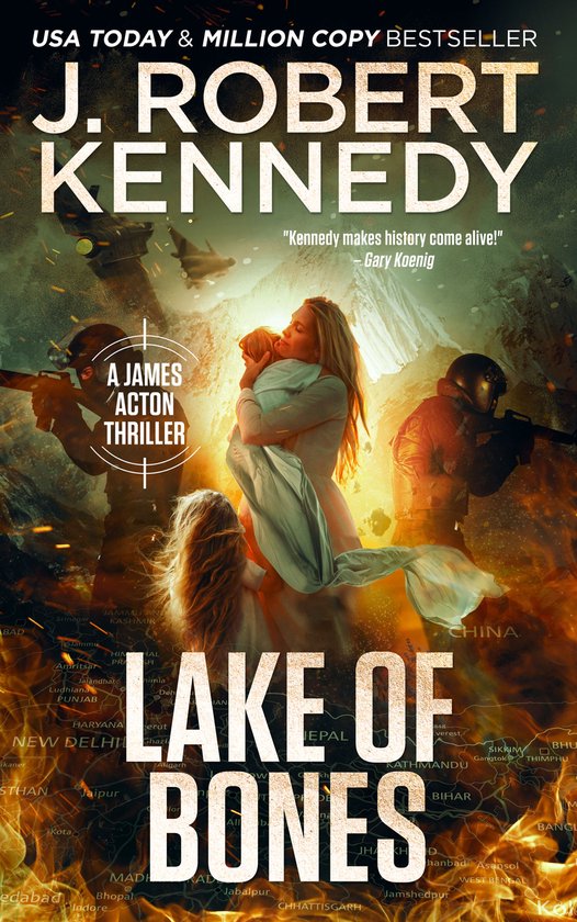 James Acton Thrillers 32 - Lake of Bones - cover